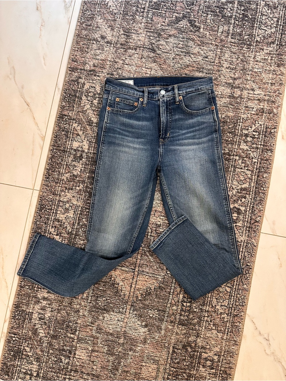 GAP Men's Medium Blue Slim Straight Jeans